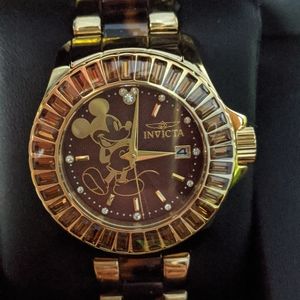 Limited Edition Disney Gold Invicta Watch